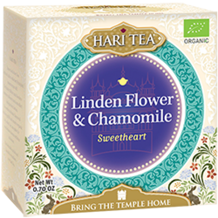 Ceai premium - sweetheart - tei si musetel eco-bio 10dz - hari tea