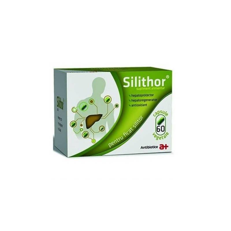 SILITHOR - ficat sanatos, 60 capsule, Antibiotice Iasi