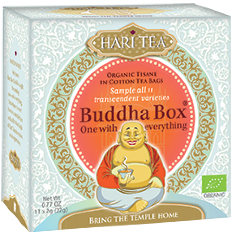 Ceai premium - budha box - cutie cu toate cele 11 ceaiuri hari tea eco-bio 11dz