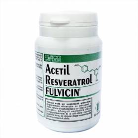 ACETIL RESVERATROL CU FULVICIN, 60 capsule, RACO - RADU & SONS