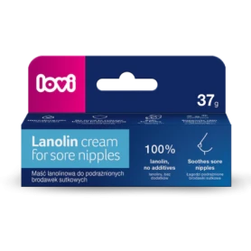 Lanolina 100% - crema pentru mamelon, 37 g, Lovi
