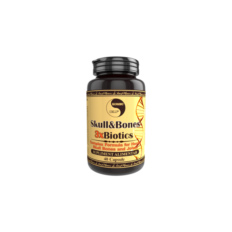 SKULL + BONES 3XBIOTICS, susutine sanatatea oaselor si