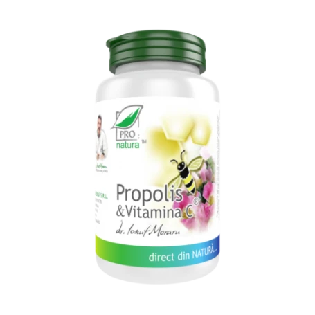Propolis C,  60 comprimate, Medica - Pro Natura