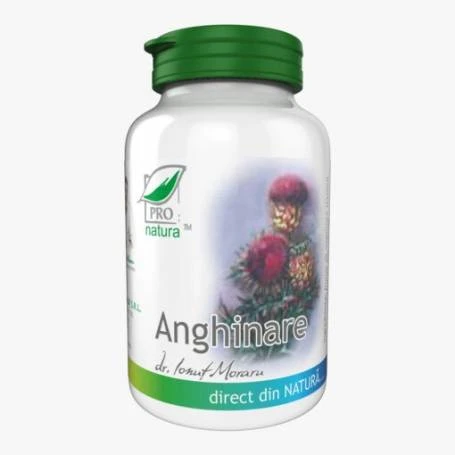 Anghinare, sustine buna functionare a ficatului, 60 capsule, Medica - Pro Natura