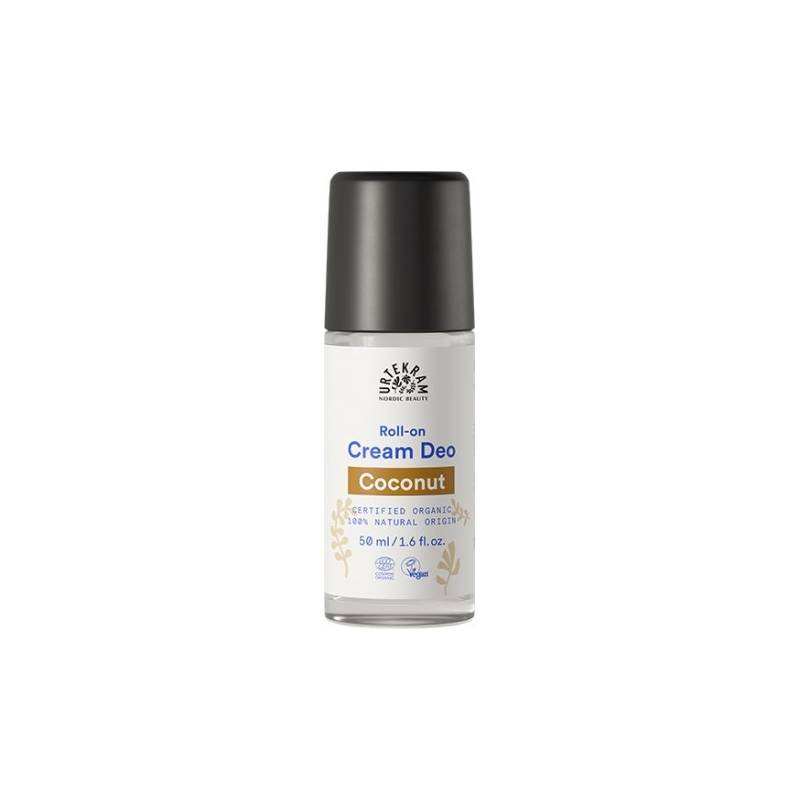 Deodorant roll-on cu cocos, eco-bio, 50 ml, Urtekram