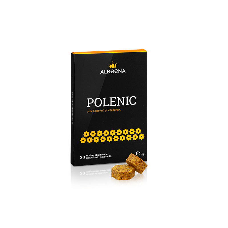 Polenic (polen, pastura si vit.c) 20cp mast - albeena