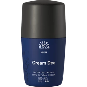 Deodorant crema, fara aluminiu, pentru barbati, eco-bio, 50 ml, Urtekram