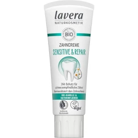 Pasta de dinti sensitiv si repair, cu fluor, eco-bio, 75 ml, Lavera