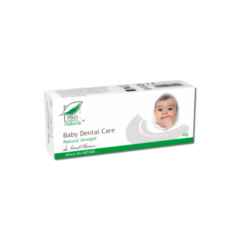 Baby Dental Care Natural Sensigel, calmeaza iritatia gingiilor, 40