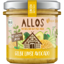 Crema tartinabila cu linte galbena si avocado, eco-bio, 135 g, Allos