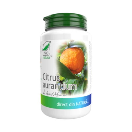 Citrus Aurantium, reduce apetitul, 60 capsule, Medica - Pro Natura
