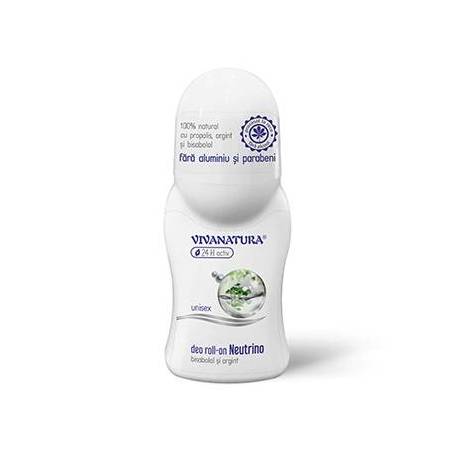 Deodorant natural roll-on NEUTRINO unisex 50ml - Vivanatura