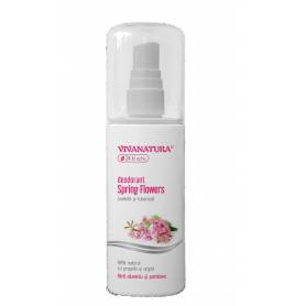 Deodorant natural spray Spring Flowers - Zambila si Tuberoza 100ml - Vivanatura