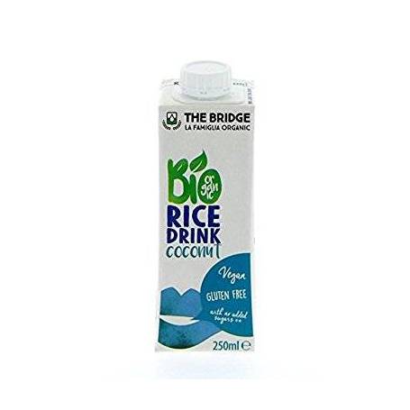 Lapte vegetal de orez cu cocos 250ml  ECO-BIO - The Bridge