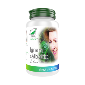 Ignam Salbatic, reduce durerile menstruale, 60 capsule, Medica - Pro Natura