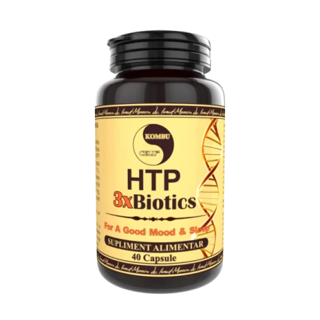 Htp 3 X Biotics, ajuta in perioadele de stres, 40 capsule, Medica - Pro Natura