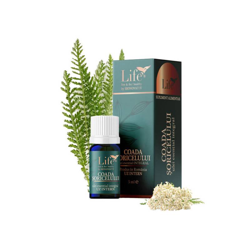 Ulei esential integral Coada Soricelului, 5 ml, Life Bio- Dvr Pharm
