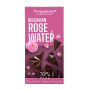 Ciocolata neagra 70% cu apa de trandafir, eco-bio, 60g, Benjamissimo