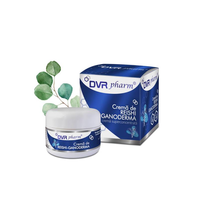 Crema de Reishi - Ganoderma, 50 ml, DVR Pharm