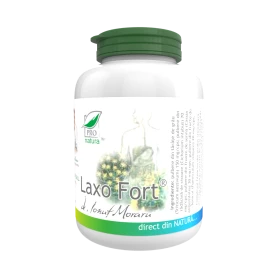 Laxofort, contribuie la reglarea tranzitului intestinal, 60 capsule, Medica - Pro Natura