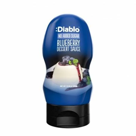Topping de afine, fara adaos de zahar 290 ml, Diablo
