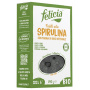 Fusilli din orez integral, fara gluten, cu spirulina, eco-bio, 250 g, Felicia