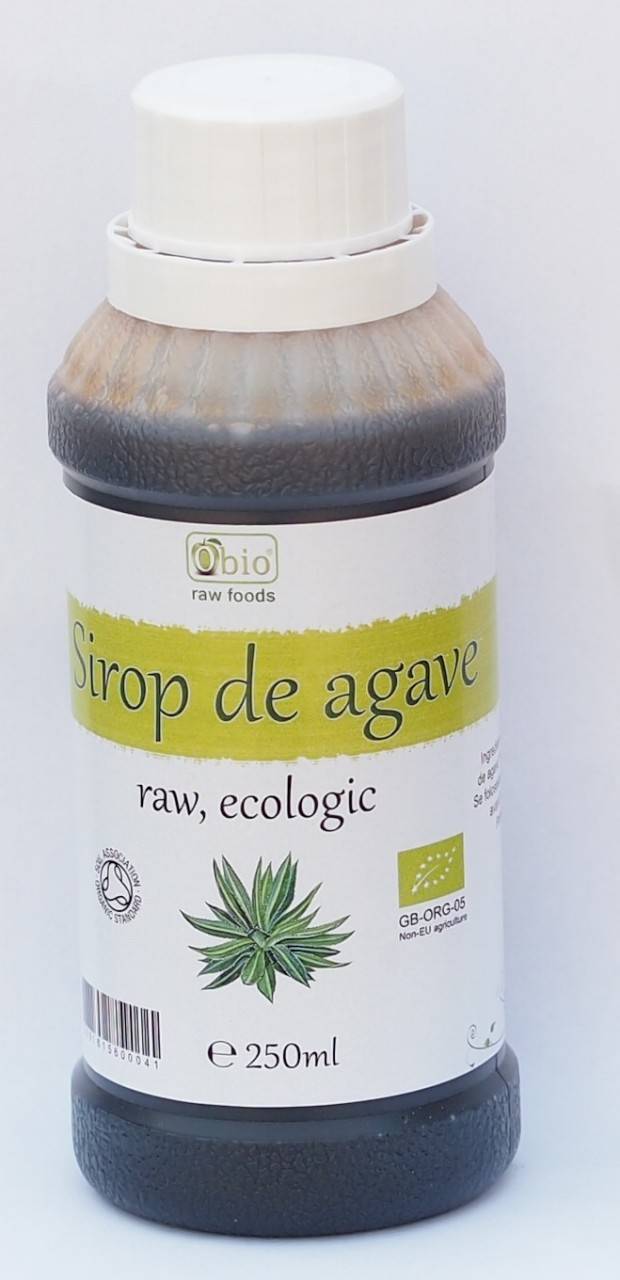 Sirop de agave 250ml - raw- dark - eco-bio - obio