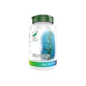 Microalge, complex detoxifiant si hepatoprotector, 60 capsule, Medica - Pro Natura