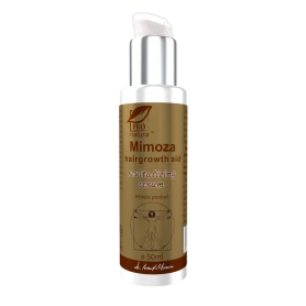 Mimoza Hairgrowth Aid, Spray impotriva caderii parului cu extract de Mimoza, 50 ml, Medica - Pro Natura