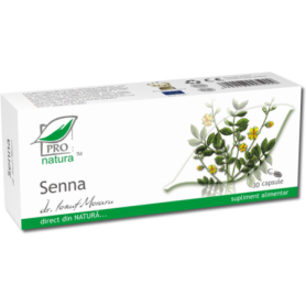 Senna, 60 capsule, Medica - Pro Natura