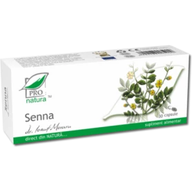 Senna, 30 capsule, Medica - Pro Natura