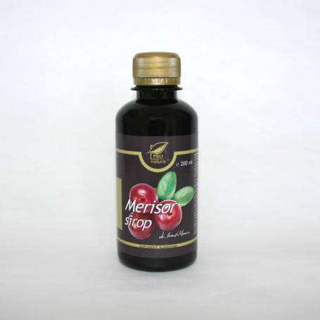 Sirop de Merisor, sustine sanatatea aparatului urinar, 200 ml, Medica - Pro Natura