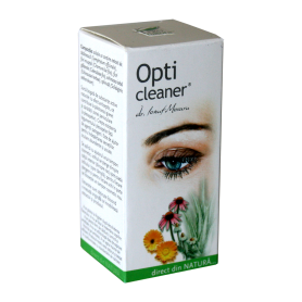 Opti Cleaner, contribuie la pastrarea igienei si sanatatii zonei perioculare, 30 ml, Medica - Pro Natura
