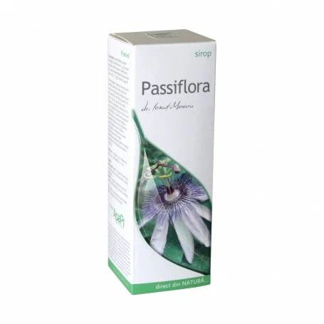 Passiflora sirop, reduce anxietatea si nervozitatea, 100 ml, Medica - Pro Natura