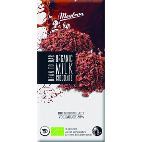 Ciocolata cu lapte, eco-bio, 100 g, Meybona