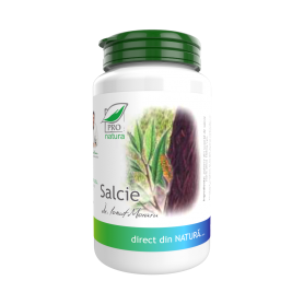 Salcie, ajuta in afectiunile reumatice, 60 capsule, Medica - Pro Natura