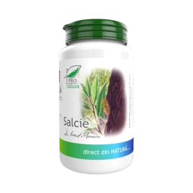 Salcie, ajuta in afectiunile reumatice, 60 capsule, Medica - Pro Natura