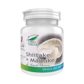 Shiitake si Maitake, 150 capsule, Medica - Pro Natura