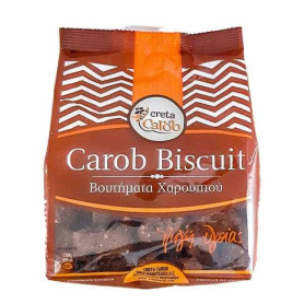 Biscuiti grecesti cu roscove si migdale, 300 g, Creta Carob