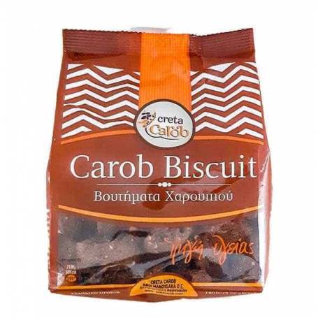 Biscuiti grecesti cu roscove si migdale, 300 g, Creta Carob
