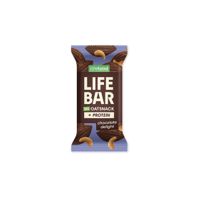 Baton proteic de ovaz cu ciocolata, eco-bio, 40 g, Lifebar