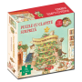 Craciunul familiei Motanila - Carte + Puzzle - Editura DPH