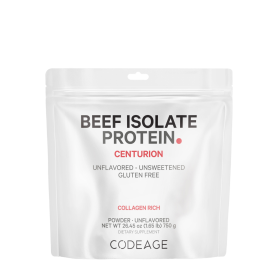 Proteina Izolata din Vita crescuta cu iarba, Fara Aroma, 750 g - Codeage - GNC