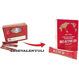 Bio Active GR - Oyama Agaricus Blazei Muril - Extract din Ciuperca lui Dumnezeu - antitumoral - 30pl