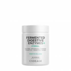 Enzime Digestive fermentate cu Probiotice si Prebiotice - 90 capsule - Codeage - GNC