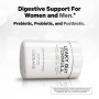 Leaky Gut - L-glutamine, Prebiotics, Probiotics, Postbiotic - Sanatatea Intestinala, 60 capsule - Codeage - GNC