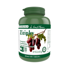 Ziziphy, Tonic general, 200 capsule, Medica - Pro Natura
