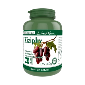 Ziziphy, Tonic general, 200 capsule, Medica - Pro Natura