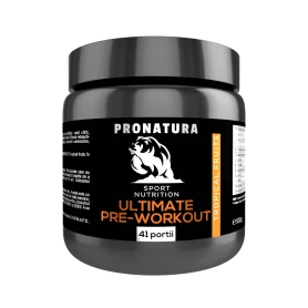 Ultimate Pre-Workout cu aroma de fructe tropicale, 500 g, Medica - Pro Natura