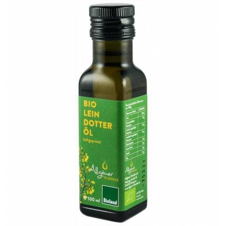 Ulei de camelina, presat la rece- eco-bio 100ml - Allgauer Olmuhle